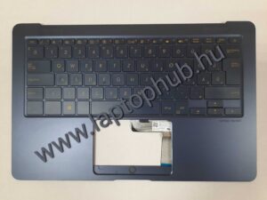 Asus Zenbook 3 Deluxe UX490U billentyűzet HU magyar, kék színű felső burkolat SN2561BL2