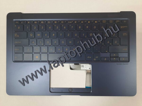 Asus Zenbook 3 Deluxe UX490U billentyűzet HU magyar, kék színű felső burkolat SN2561BL2