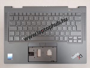 Lenovo Thinkpad X1 YOGA Gen 8 Felső burkolat és Billentyűzet HU magyar, háttér-világításos 5M11H62432
