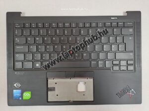 Lenovo Thinkpad X1 Carbon Gen 10 Felső burkolat és Billentyűzet HU magyar, háttér-világításos 5M11H44307