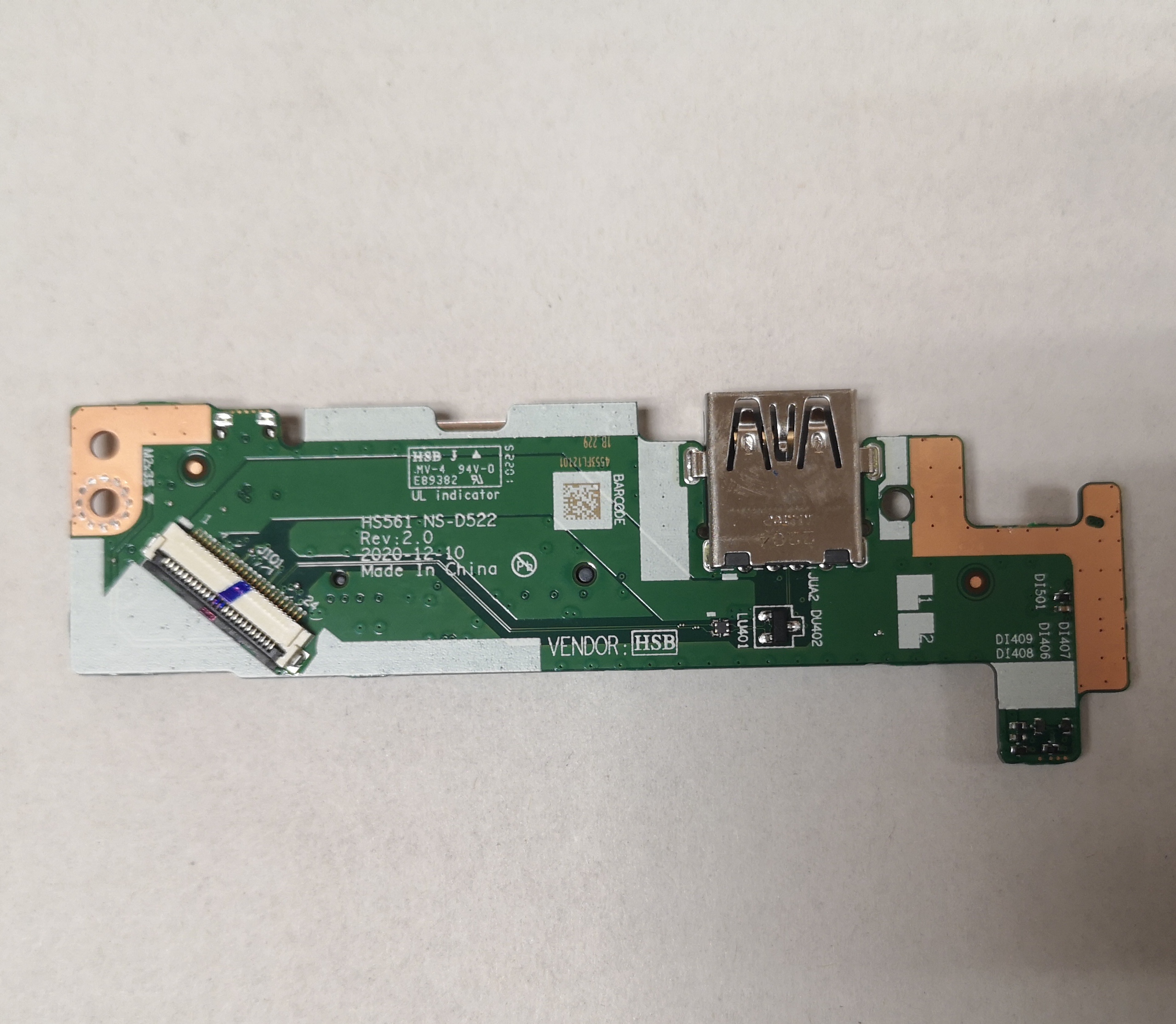 Lenovo IdeaPad 3 15ADA6 Bekapcsoló gomb és USB Panel NS-D522 - Image 2