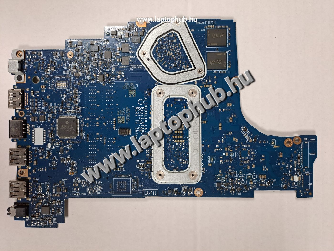 Dell Inspiron 17 5770 alaplap i5-8250U, Radeon 530 VGA LA-F115P - Image 2