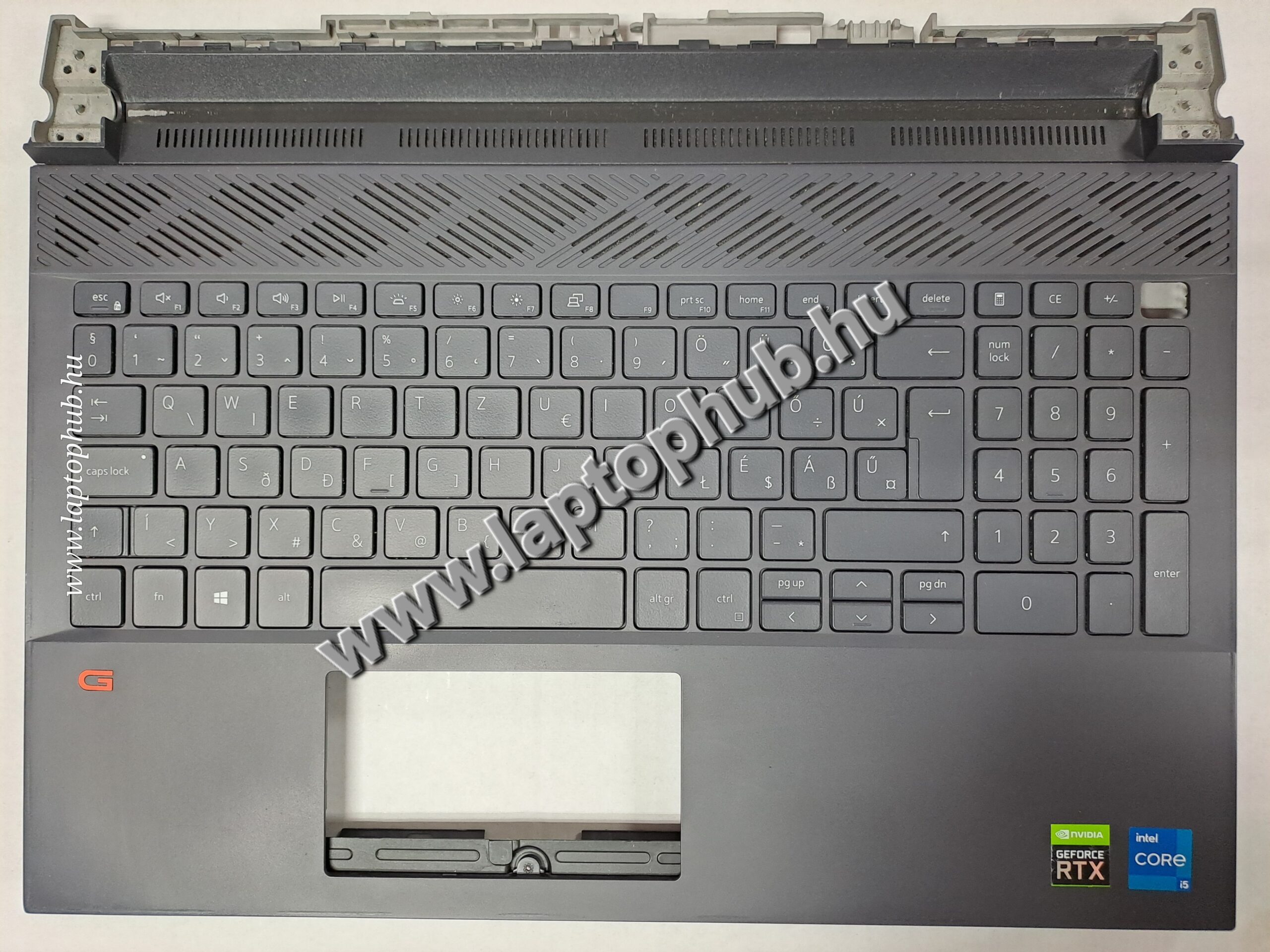 Dell G15 5511 Felső burkolat és Billentyűzet HU magyar 0V256H