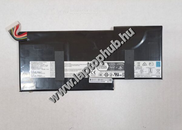 MSI Thin 15-B12VE Akkumulátor, használt, ~30Wh BTY-M6K